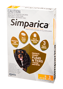 Simparica sarcoptes hot sale